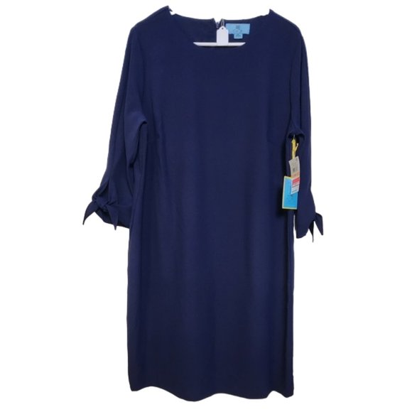 CeCe Dresses Cece Classic Navyblue Womens Dress 4w Nwt Poshmark